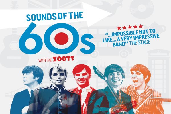 Sounds of the 60s show with The Zoots at Strode Theatre Fri 16th April 2027 — event image